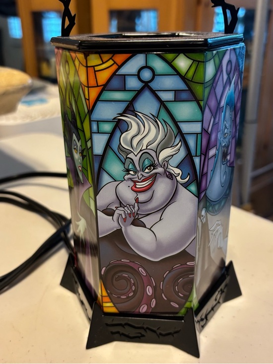 scentsy disney Other - Disney scentsy  Villains Stained Glass Style Lamp - Ursula Accent Light